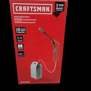 NIB 2019' Craftsman Battery Powered Sprayer CMXCAFG190640 Spray Up To 20Ft Nice